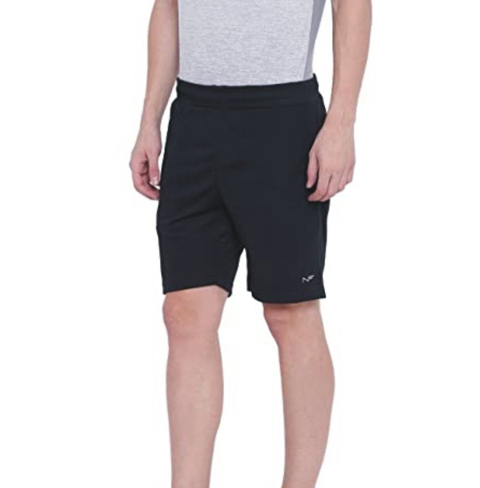 Solid Men Black, Grey Regular Shorts, Sports Shorts, Night Shorts, Running Shorts