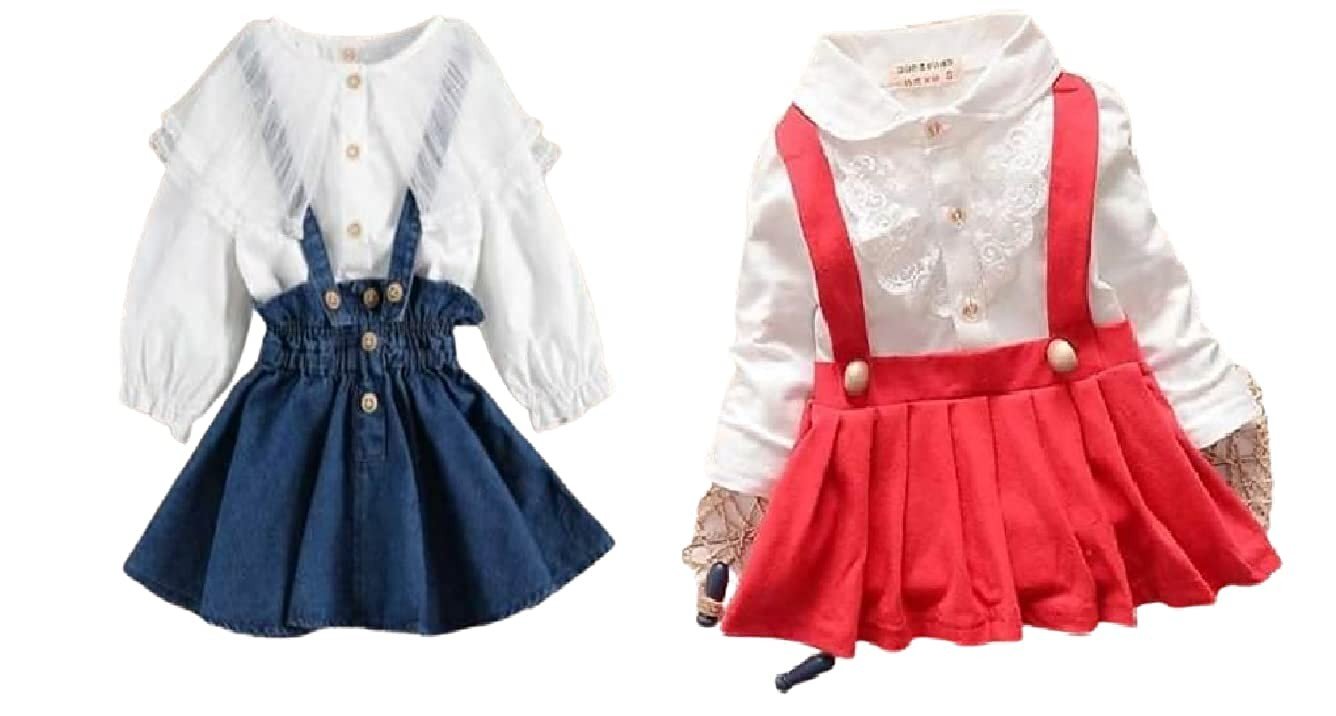 JS Garment Full Sleeve Printed Clothing Set for Baby Boy/Girl Combo