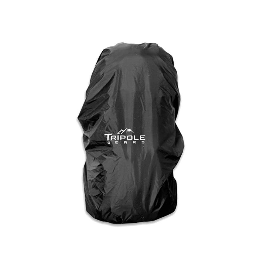 Tripole Rain Cover for Backpack & Rucksack (Black, 75-100)