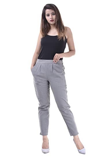 Real Bottom Women's Slim Fit Trouser