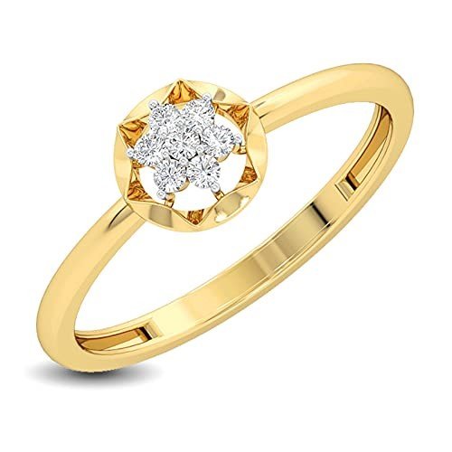 Real Diamond Jewellery Gold Diamond Ring for Woman.