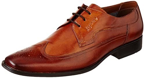 Kingsmead by Ruosh Men's Aw21 Veneto Wing Leather Moccasin