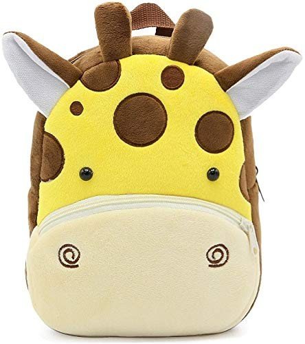 DZert Kids School Bag Soft Plush Backpacks Cartoon Boys Girls Baby (2-5 Years)