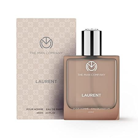 The Man Company Laurent EDP For Men | Premium Long - Lasting Fragrance | Perfect Everyday Use Perfume for Men | Gift for Him - 60ml