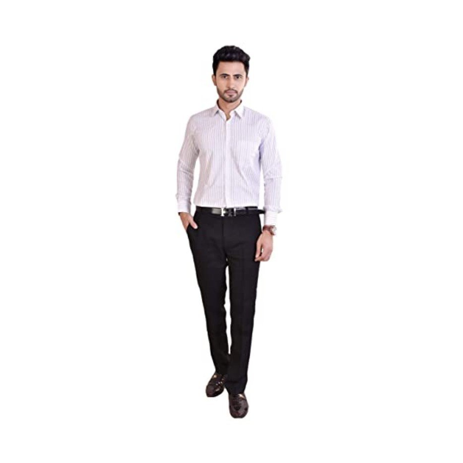 Raymon louis Men's Slim Fit Formal Shirt | Made in India