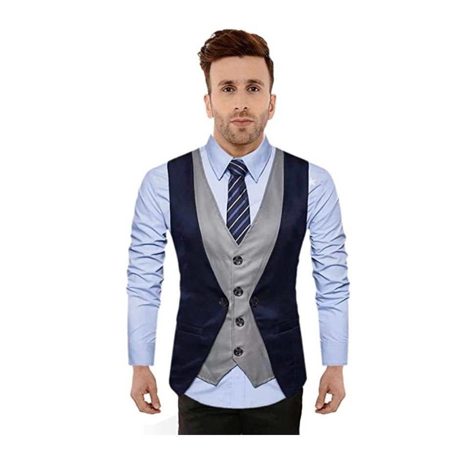MULTICOLOR STYLISH WAISTCOAT FOR MENS