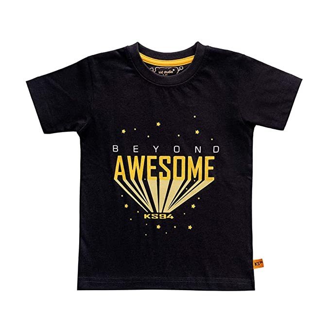 kidstudio Boy's Regular Fit T-Shirt