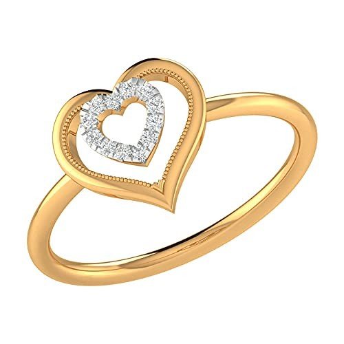 Diamond Jewellery Gold Diamond Ring for Woman.