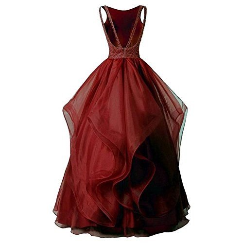 TILISM Girls' Maxi Dress Gown with Can Can Inside Party Dresse
